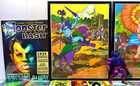 Junk Drawer Lot Non Sports Cards He-man Super Mario Batman Monsters Silver Coins