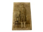 Antique African American Postcard Woman Vintage Old 