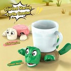 3d Printed Panicked Turtle Coaster Home Office Decorative Coffee Tea Cup Mat Ins