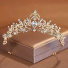 Sparkling Zirconia Crystal Bridal Wedding Tiara