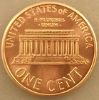 1998 D Lincoln Memorial Penny Brilliant Uncirculated Cent Red Bu Coin
