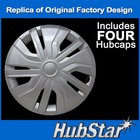 New Hubcap Set For Mitsubishi Mirage 2017-2024 Premium Replica 14-inch 57597