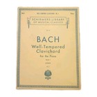 Vtg Lot Of 3 Bach Piano Music Books From Schirmer s Library Of Musical Classics 