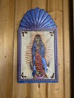 Our Lady Of Guadalupe New Mexican Handmade And Painted Retablo