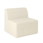 Small Space Modern Corduroy Convertible Sleeper Sofa For Studio