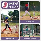 3-in-1 T Ball Set  Adjustable Height Hanging Tee Ball Set