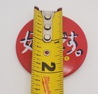 Vintage Sapporo Japan Premium Beer Round Red Pin Collectible Pinback Button