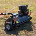 Titan Attachments 48in Atv Tow-behind Flail Mower For Land Maintenance