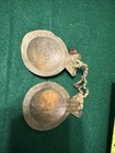 Vintage   Antique Hand-carved Wooden Castanets Folk Percussion Instrument