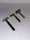 Antique vintage Shaving Razor Lot Gillette  Schick Injector   Sears Roebuck