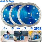 4 4 5inch Porcelain Tile Turbo Diamond Dry Cutting Saw Blade disc Grinder Wheel