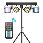Dj Light System Set With Tripod And Remote Control Led Par Derby Light Effects