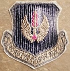 Usaf Us Air Force Forces In Europe Subdued Embroidered Patch 3  X 3  Vtg New Blu