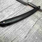 George Wostenholm Ixl Straight Razor Sheffield England Black Scales Vintage