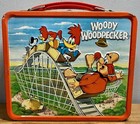 1972 Aladdin Woody Woodpecker Metal Lunchbox And Thermos