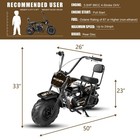 Oryxearth 99cc Mini Dirt Bike  Adult 4-stroke Gas Powered Off Road Trail  Camo