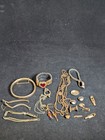 Vintage Lot Of Misc Gold-fill Watch Cases  Nexkaces Bracelets Pins 92 46 Grams