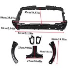 6pcs Fits For Honda Civic 2022 2023 2024 2025 Radiator Core Support With Bracket