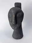 Dan African Hand-carved 12    Wooden Janus Two-face Sculpture Figure Unique Statue