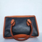 Vintage Dooney   Bourke All Weather Leather Barrel Satchel Handbag Purse  Doctor