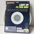 Playhem Led Light Up Flying Disc Frisbee 10 5  Glow In The Dark 3 Strobe Modes