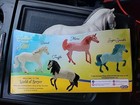 Breyer Horse Paddock Pals Truffle Grey Equine In Stable Fence Box