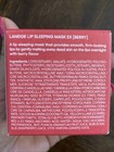 Laneige Lip Sleeping Mask Ex Berry 20g W  Applicator Overnight Lip Treatment 