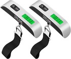 Digital Luggage Scale 110lbs - Portable Baggage Weighing Scale With Backlit Lcd
