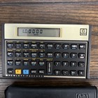 Hp 12c Financial Calculator With Case Hewlett Packard Vintage Tested   Working