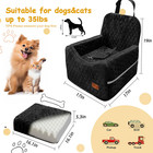 Dog Car Seat For Small medium Dogs  Memory Foam Dog Booster Seat  Travel Safety 