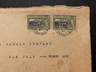 Trinidad Tobago 1940s  Business Cover Addressed To Puerto Rico  Examined  Posted