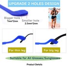 Glasses Strap Anti-slip Silicone Eyeglass Strap Eyewear Retainers Sports Elas   