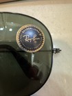 Vintage B l Ray Ban L2823 Black Chrome Top Gun G15 Aviator Sunglasses New Nos