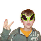 Alien Green Dark Lens Glasses Novelty Costume Accessory