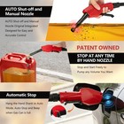 Vierkate 5gpm Cordless Fuel Transfer Pump auto-stop   Hand Nozzle  Red 