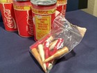 Coca Cola 6 Pack With Golf Balls   Tees Sealed Cans Vintage 1992