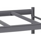 Tennsco Bpb-48-24 Shelf  24 In D  48 In W  Industrial Gray