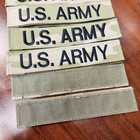 5 Nametape Lot - U s  Army Name Tape Ocp Scorpion Multicam 3 Color  Hook  Patch