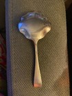 Vtg Stieff Sterling Silver 925 Repousse Rose Pattern Bonbon Spoon