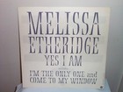 1993 Melissa Etheridge Yes I Am Promo Poster Mint Cond  B w Come To My Window