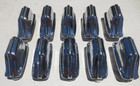 10 Rogers Usa Beavertail Small Tom Drum Lugs Vintage Parts 1970 s Nice 