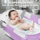 Tpn Collapsible Baby Bathtub  Baby Bath Tub With Soft Cushion  Real-time