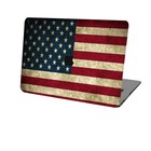 2021 New Flag Painted Matt Laptop Hard Rubberized Case Cover For Macbook Air Pro