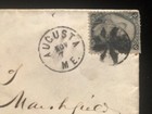 Me Augusta Cover  93 Fancy Cancel On Black Jack