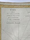 New Zealand Cook 1774 Very Large   Unusual Antique Map 18th Century