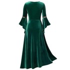 Halloween Women Dress Costumes For Women Long Sleeve Medieval Cosplay Vintage Va