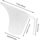 4 Pack Plastic Funnel Pitcher measuring Cup With Long Spout large Capacity Easy