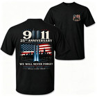 Classic Casual Basic Short-sleeve Men s 911 25th Anniversary Memorial T-shirt