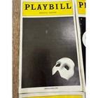 Lot Of 12 Broadway Playbills Les Miserables Phantom Of The Opera Grease Oklahoma