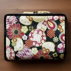 Vtg Hello Kitty Wallet 3x4    Kiss Lock Close Coin Pouch C c  Slots Japan   rare  